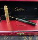 Imitation Cartier Santos Rollerball pen Silver and Green Best gift (6)_th.jpg